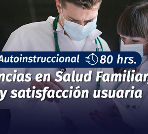 Curso Competencias en Salud Familiar, Enfoque de Redes y Satisfacción Usuaria