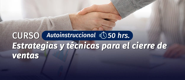 Curso Estrategias y técnicas para el cierre de ventas
